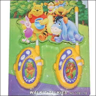 "Winnie the Pooh Walkie Talkie-004(Battery Operated) - Click here to View more details about this Product